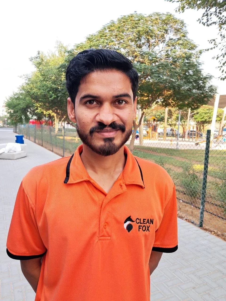 Omar Hassan, Senior technician at Clean Fox